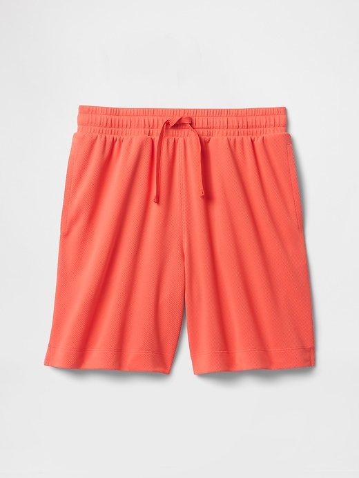 Image number 2 showing, Kids GapFit 6" Recycled Mesh Easy Shorts