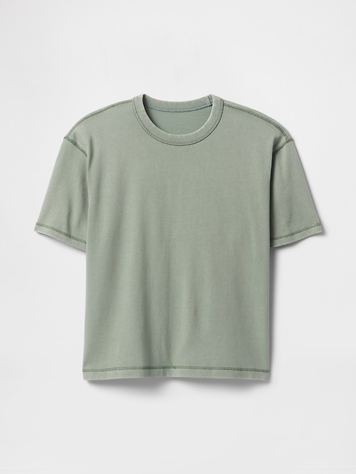 Image number 7 showing, Heavyweight Cropped T-Shirt