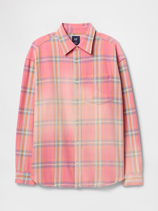 Image number 5 showing, Sunwashed Twill Big Shirt