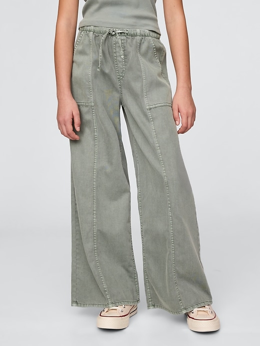 Image number 3 showing, Kids UltraSoft Twill Easy Baggy Pants