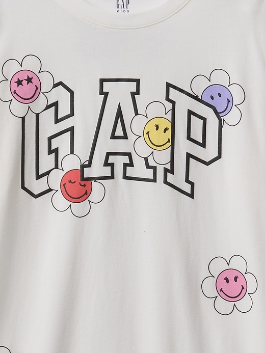 Image number 4 showing, Kids Smiley World Logo Tunic T-Shirt