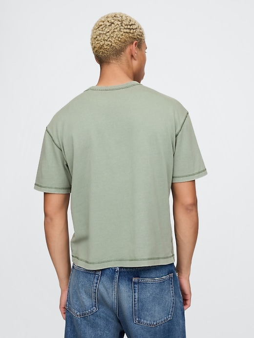 Image number 5 showing, Heavyweight Cropped T-Shirt