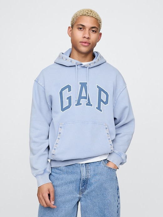 Image number 1 showing, Vintage Soft Oversized Logo Hoodie