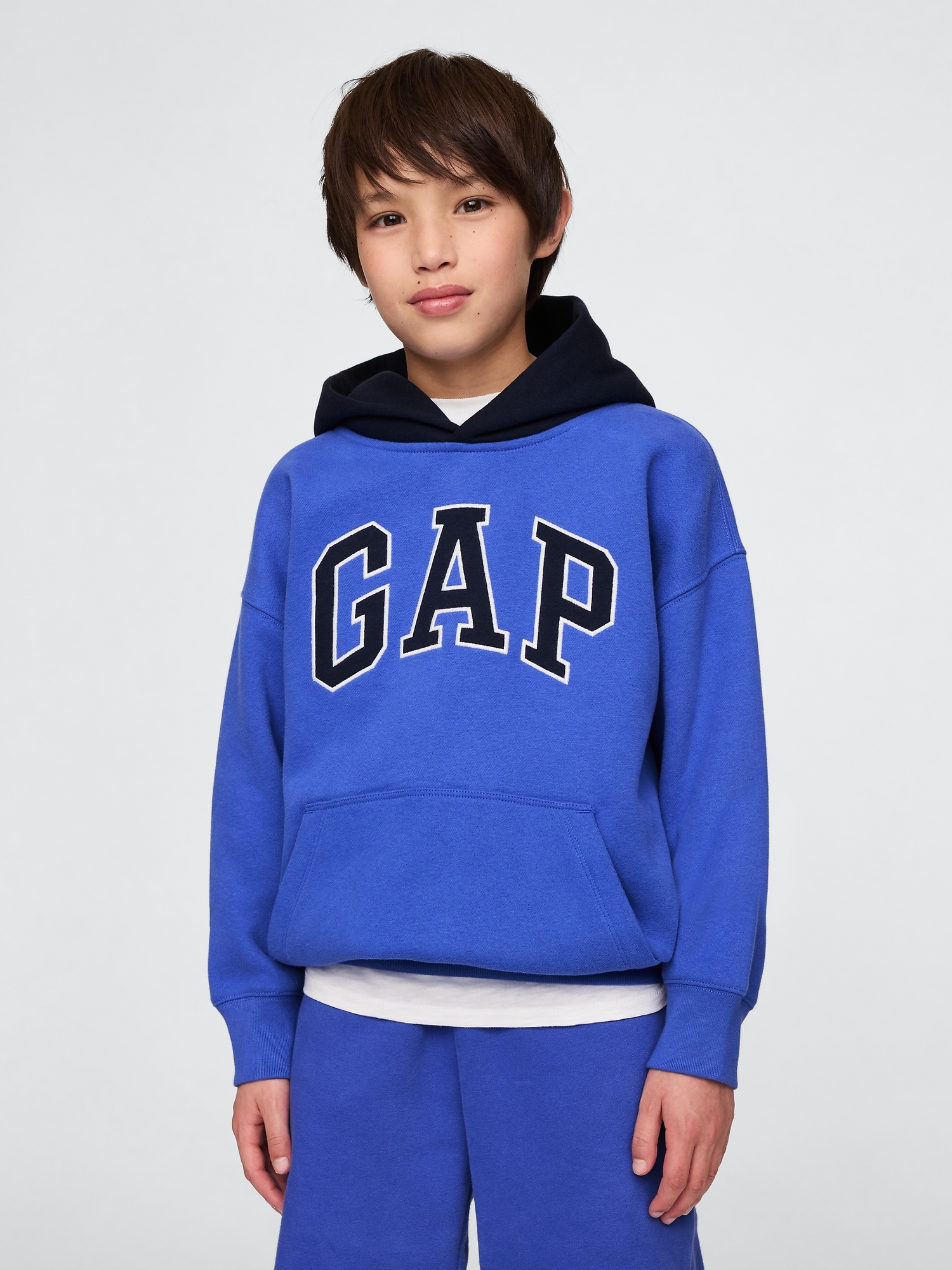 Kids Vintage Soft Logo Hoodie