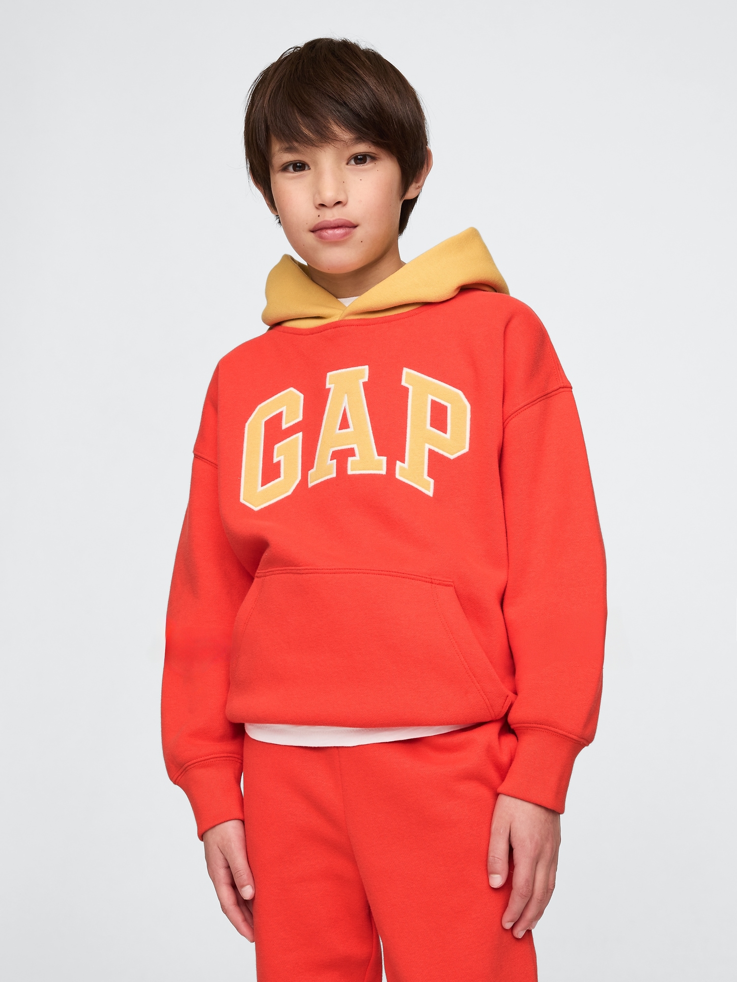 Kids Vintage Soft Logo Hoodie