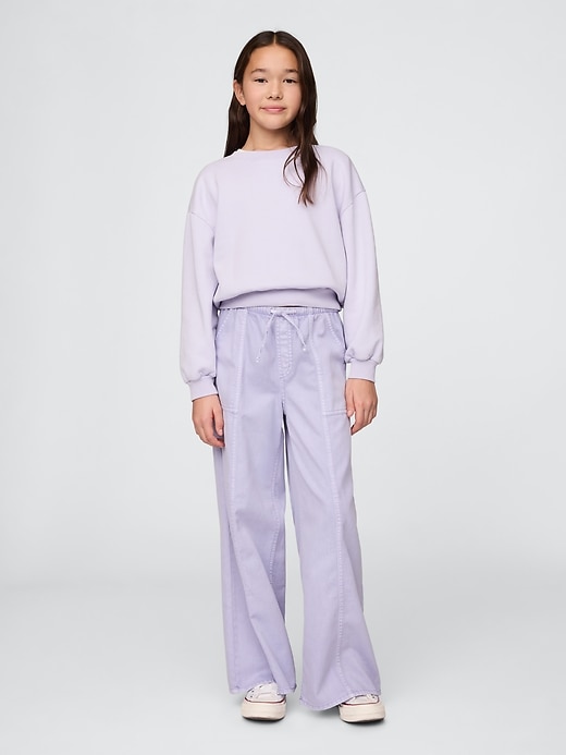 Image number 1 showing, Kids Twill Easy Baggy Pants