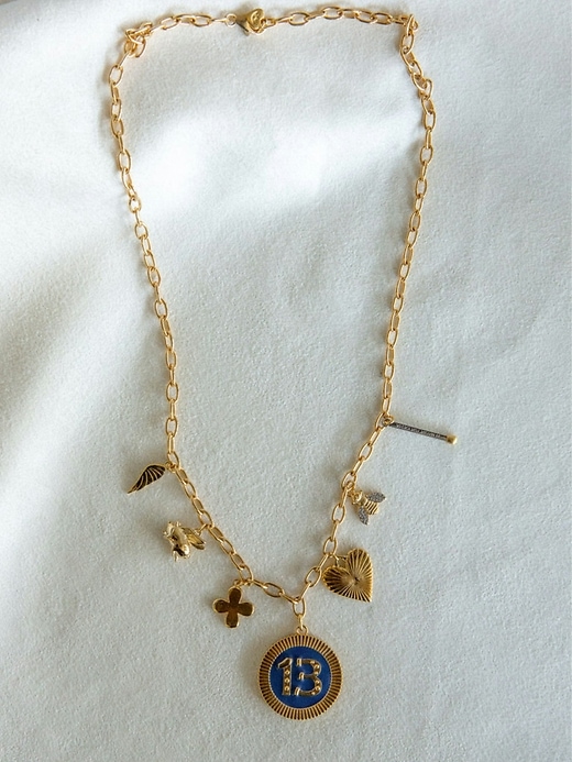 Image number 3 showing, Hart Exclusive Gap Charm Necklace