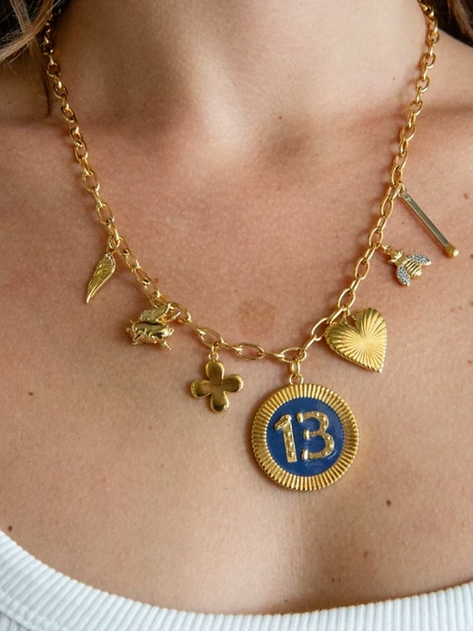 Image number 2 showing, Hart Exclusive Gap Charm Necklace