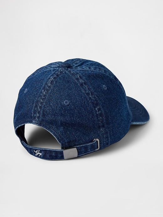 Image number 2 showing, Gap Americana Logo Denim Baseball Hat