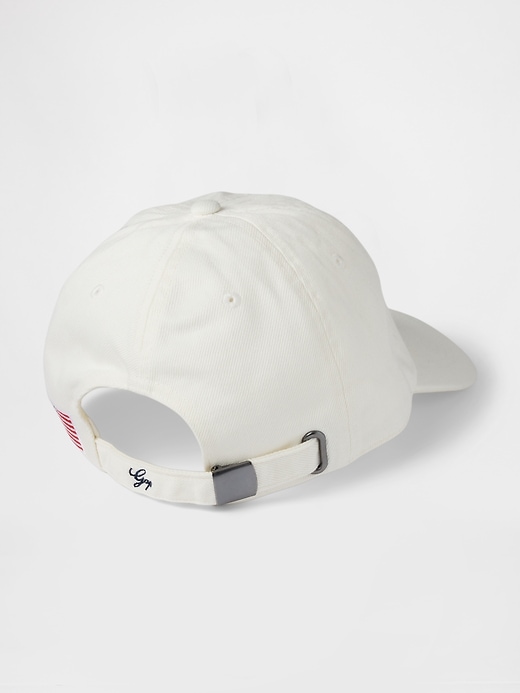 Image number 2 showing, Gap Americana Logo Denim Baseball Hat