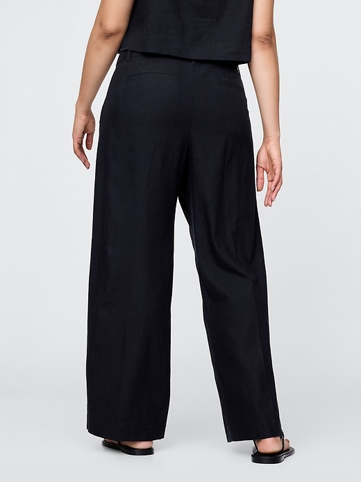 Image number 7 showing, 365 Low Rise Linen-Blend Trousers