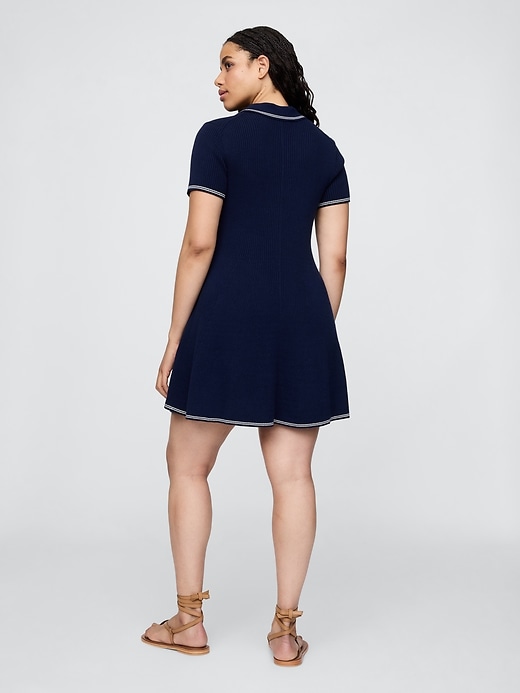 Image number 6 showing, Polo Sweater Rib Mini Dress