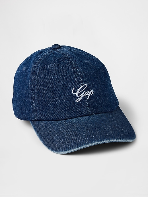 Image number 1 showing, Gap Americana Logo Denim Baseball Hat