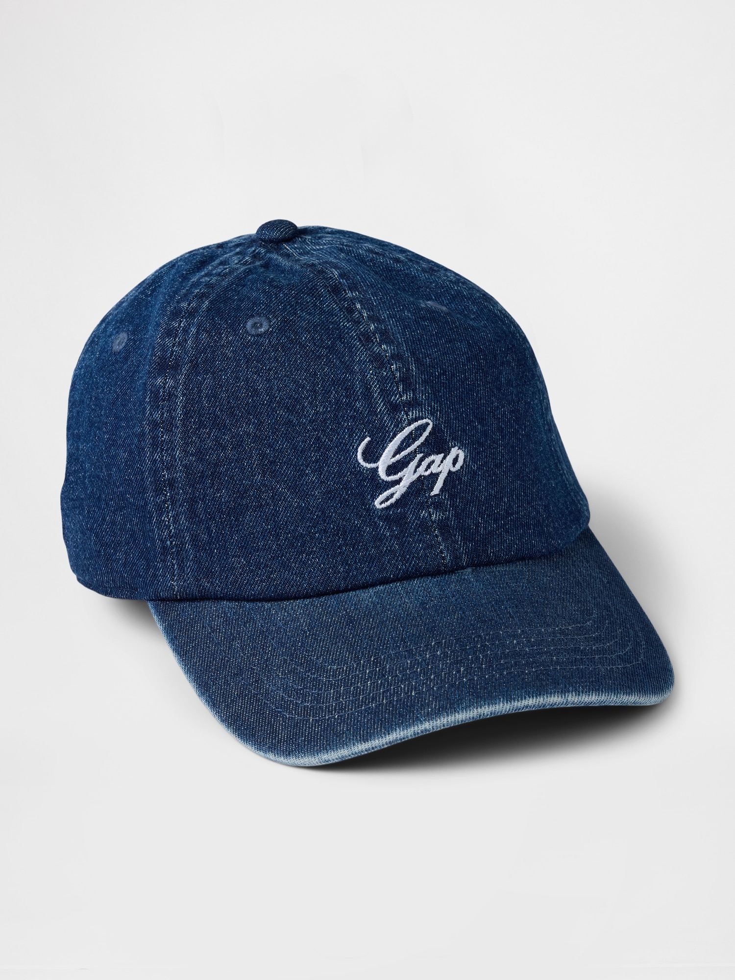 Gap Americana Logo Denim Baseball Hat