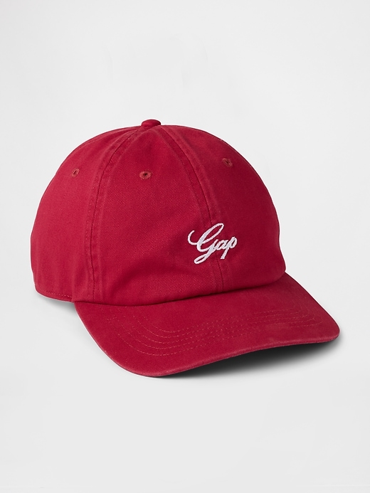 Image number 1 showing, Gap Americana Logo Denim Baseball Hat