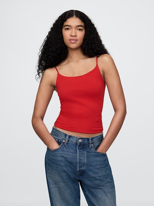 Image number 1 showing, CloseKnit Cropped Tank