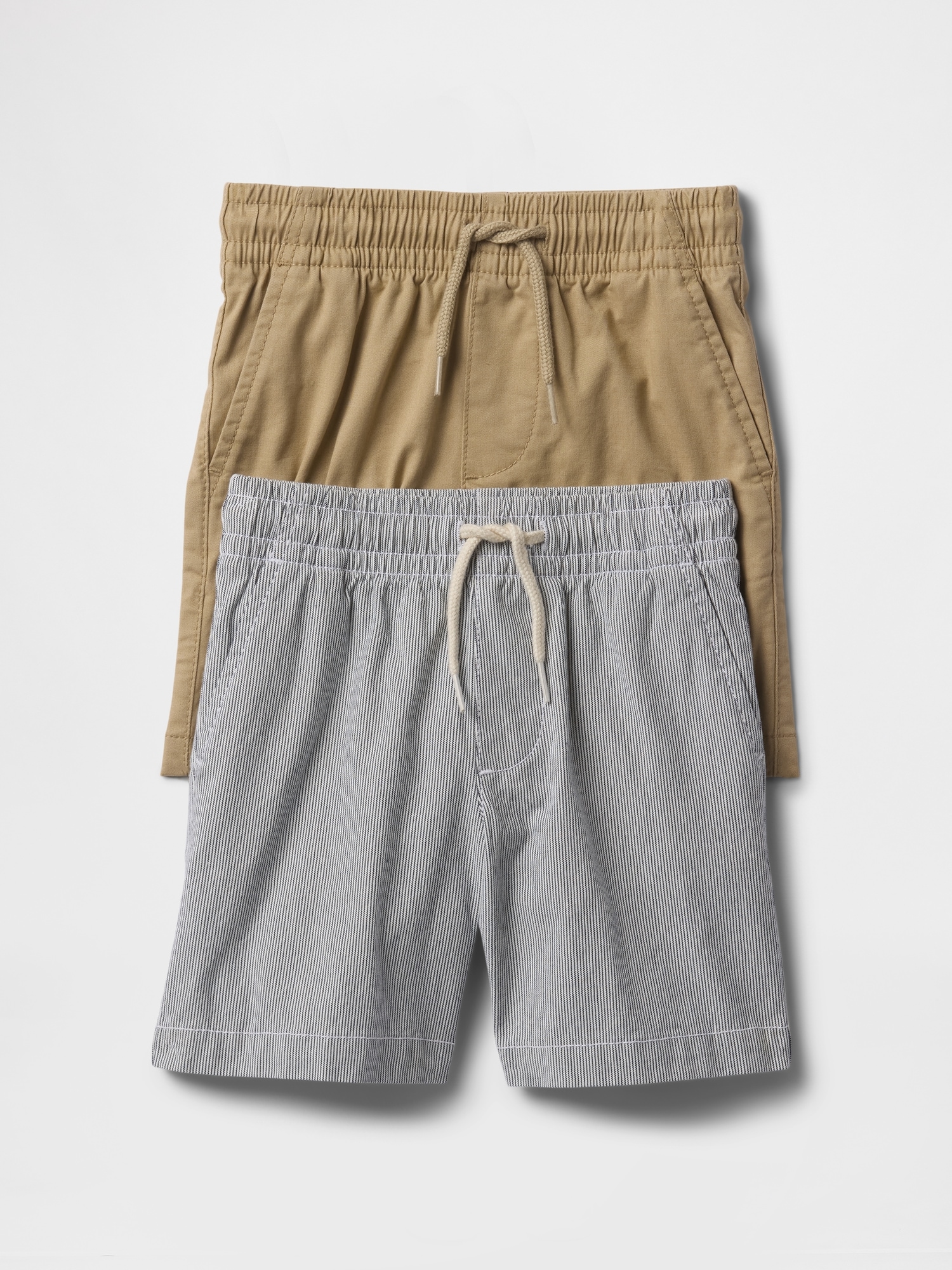 Baby & Toddler Easy Pull-On Shorts (2-Pack)