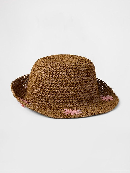 View large product image 1 of 1. Kids Straw Hat