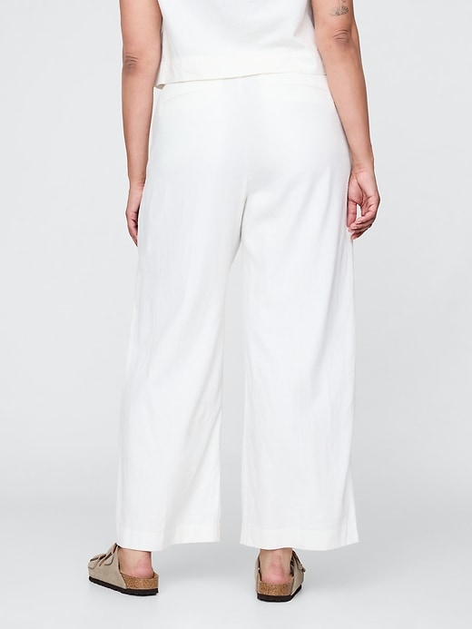 Image number 7 showing, 365 Low Rise Linen-Blend Trousers