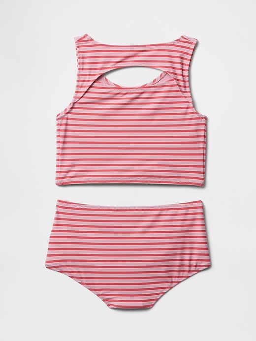 Image number 2 showing, Kids Cutout Tankini Swim Two-Piece