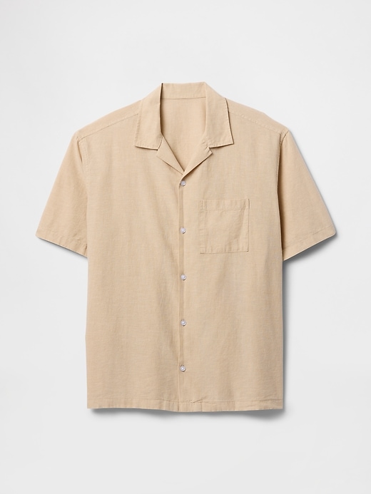 Image number 5 showing, Linen-Cotton Shirt