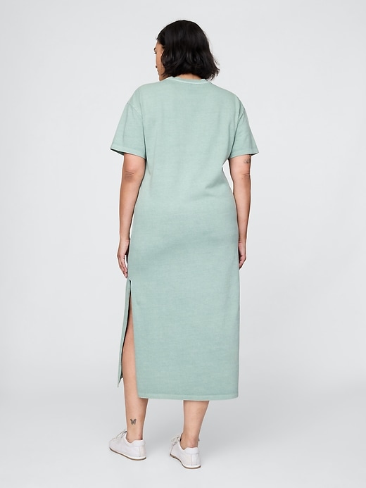 Image number 6 showing, Organic Cotton VintageSoft Maxi T-Shirt Dress