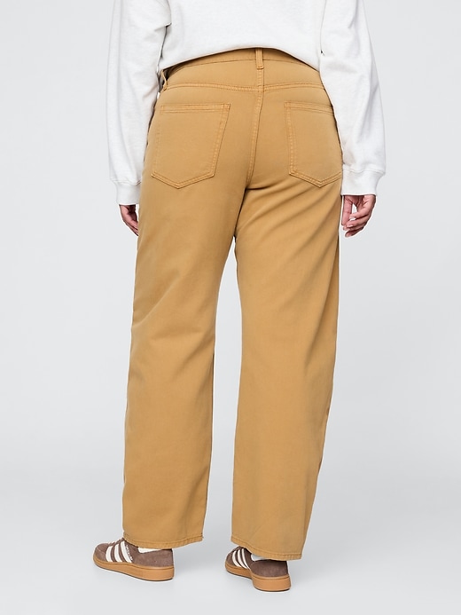 Image number 7 showing, High Rise Barrel Jeans