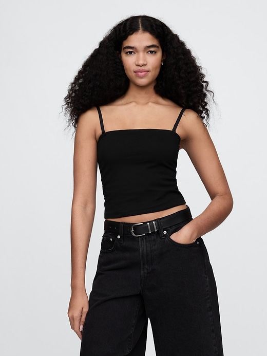 Image number 1 showing, CloseKnit Cropped Tube Top