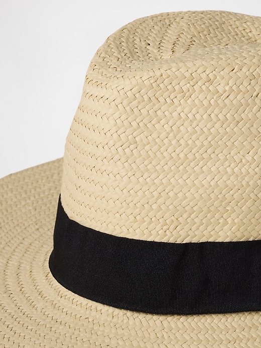 Image number 2 showing, Straw Panama Hat