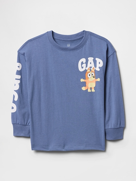 Image number 1 showing, Baby & Toddler Bluey Logo Graphic T-Shirt