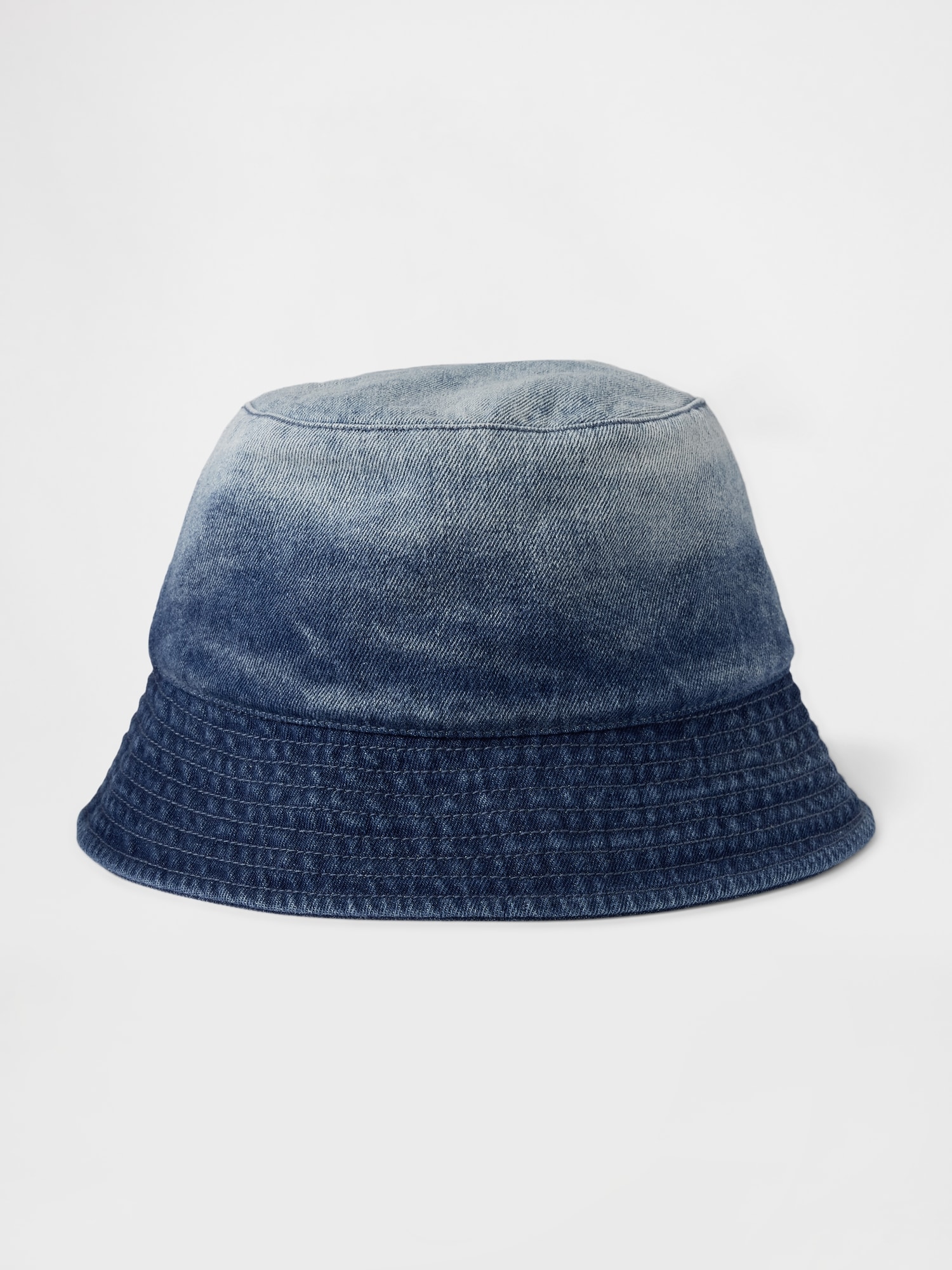 Ombre Denim Bucket Hat - Multi