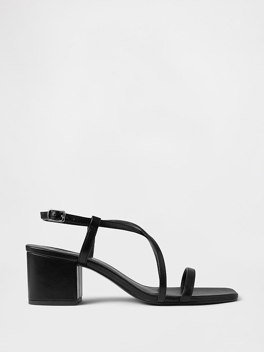 Image number 1 showing, Strappy Block Heel Sandals