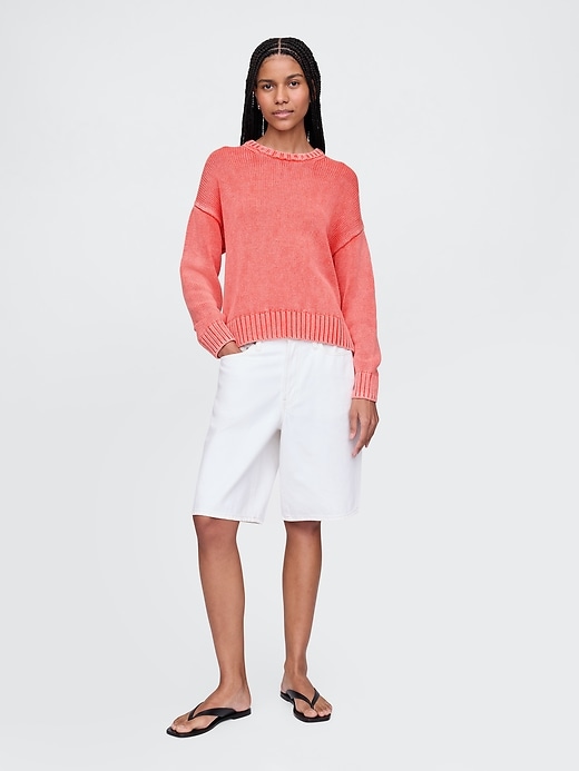 Image number 2 showing, Relaxed Crewneck Sweater