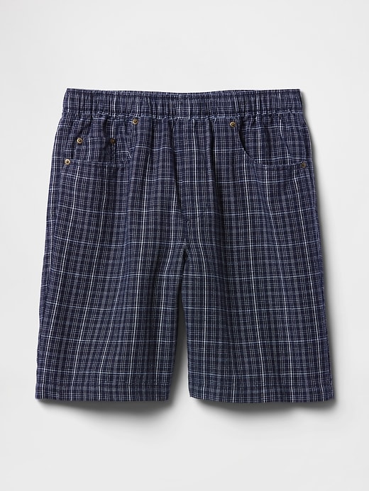 Image number 6 showing, Linen-Cotton Easy Shorts