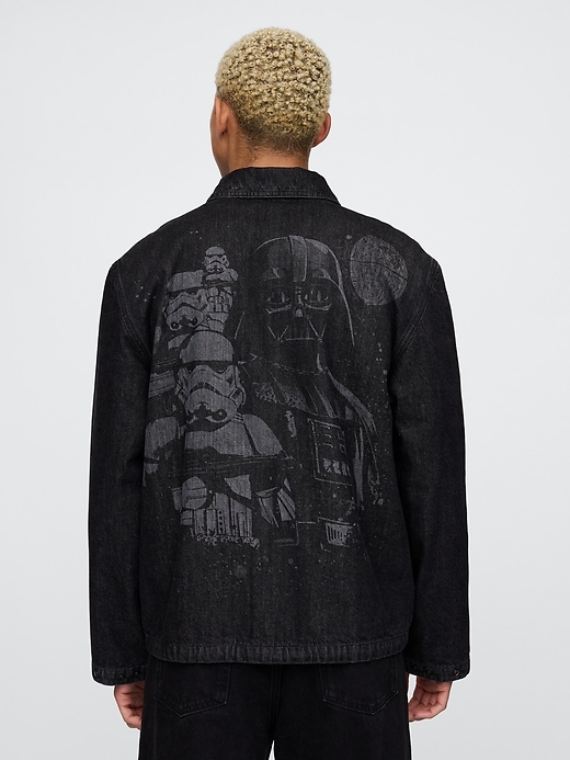 Image number 1 showing, Star Wars Denim Coach Jacket