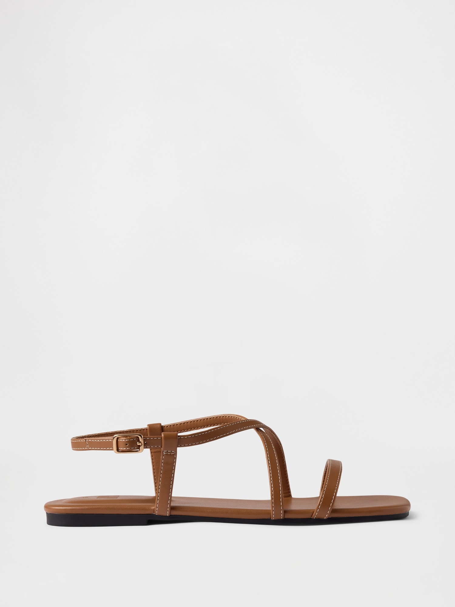 Strappy Sandals - Brown