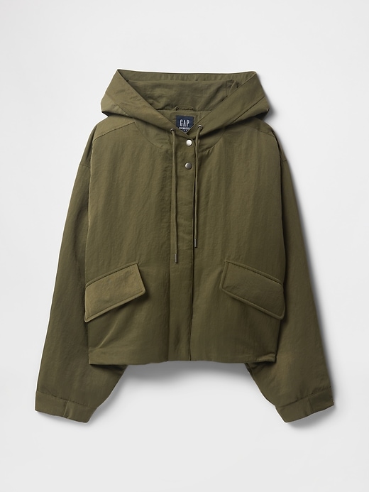 Image number 5 showing, Relaxed Nylon Parka