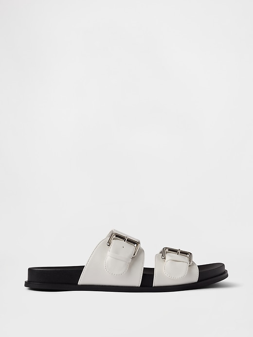 Image number 1 showing, Double Buckle Sandals