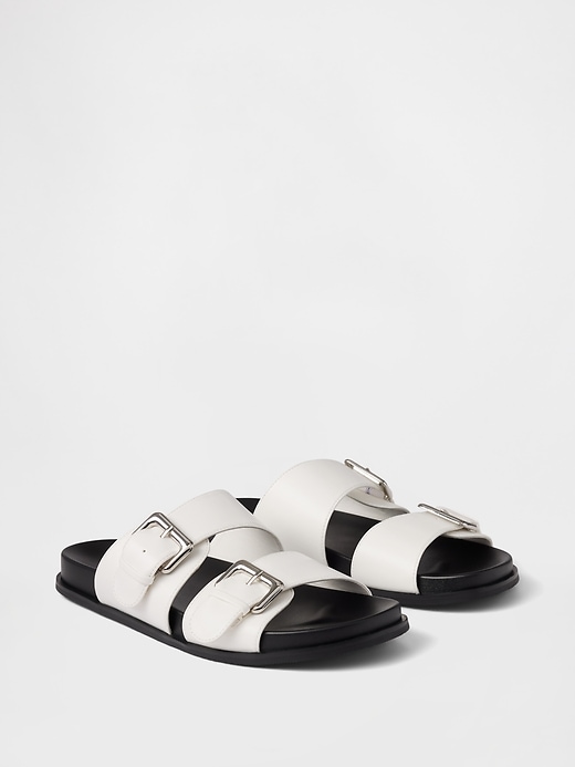 Image number 2 showing, Double Buckle Sandals