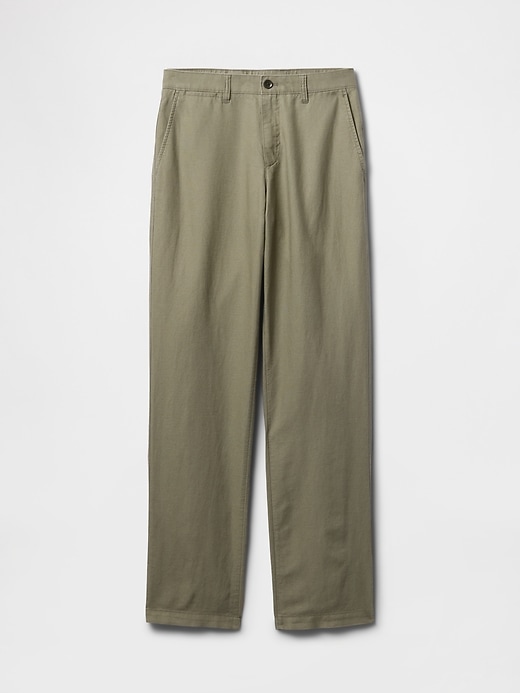 Image number 6 showing, Linen-Cotton Khakis