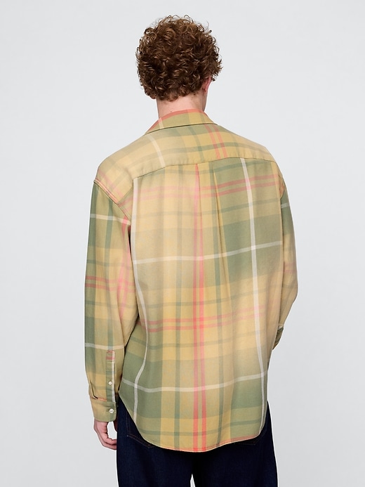 Image number 3 showing, Sunwashed Twill Big Shirt