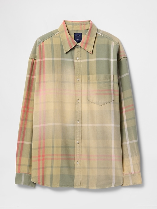 Image number 5 showing, Sunwashed Twill Big Shirt