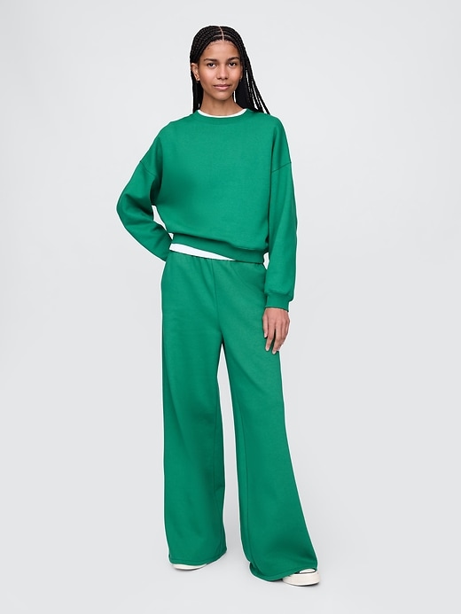 Image number 1 showing, VintageSoft Baggy Wide-Leg Sweatpants