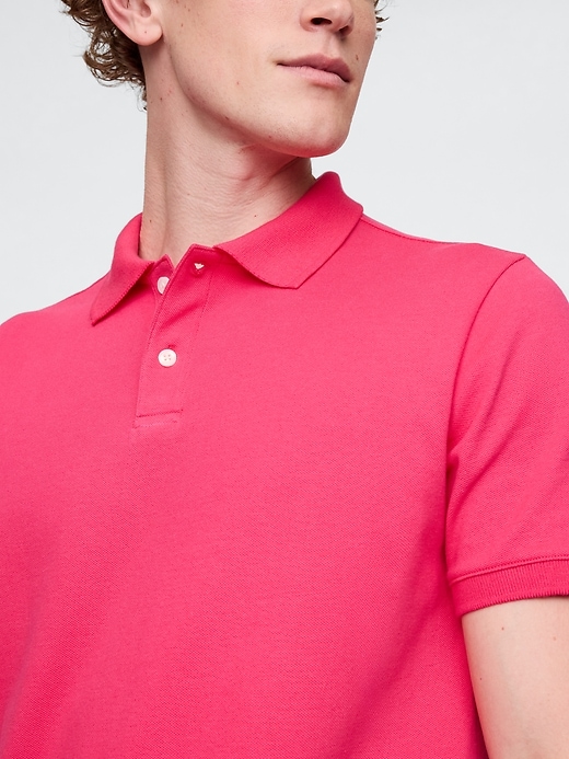 Image number 4 showing, Pique Polo Shirt