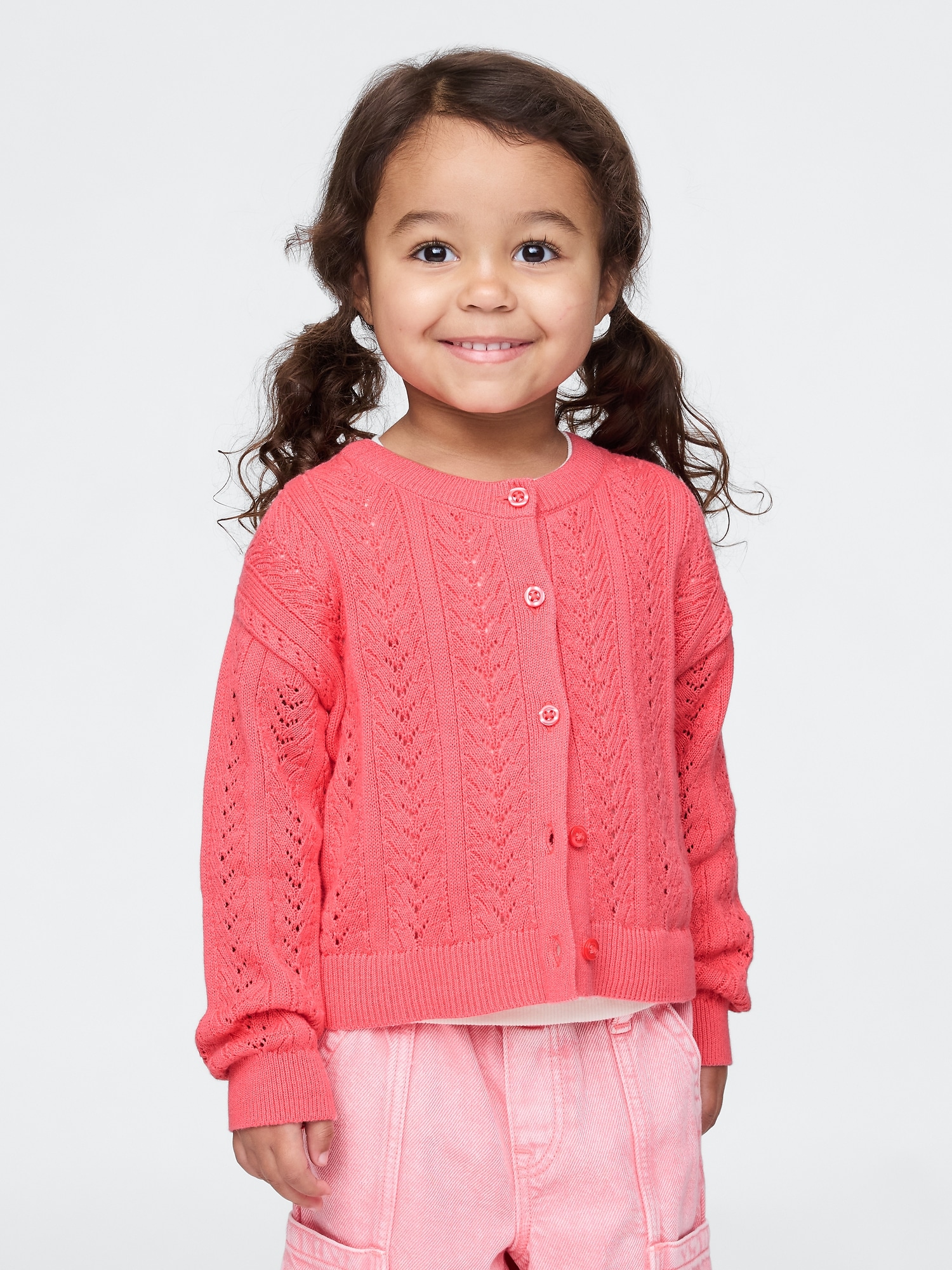 Baby & Toddler Pointelle Cardigan