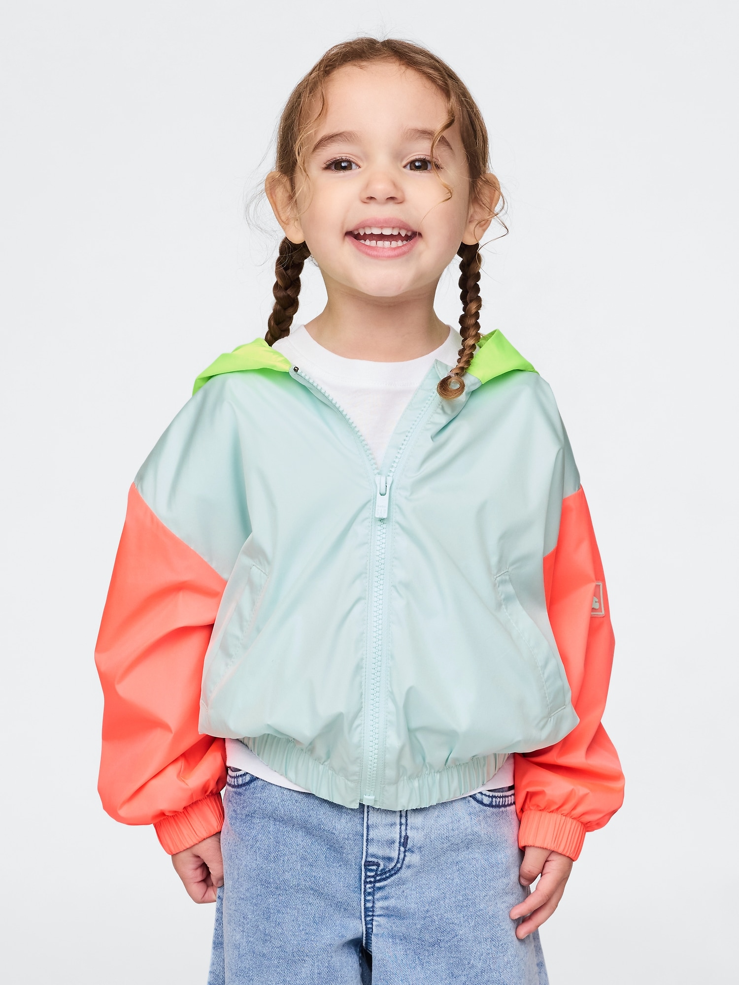 Baby & Toddler Recycled Colorblock Windbreaker