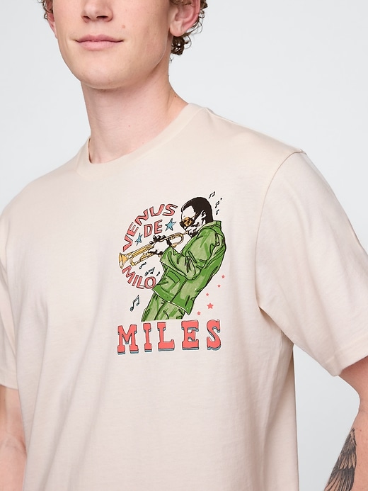 Image number 4 showing, Miles Davis Graphic T-Shirt