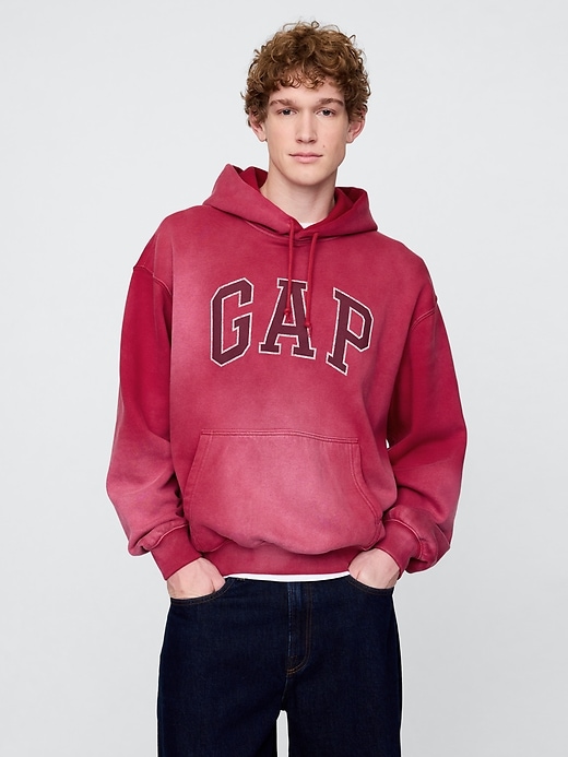 Image number 1 showing, VintageSoft Oversized Logo Hoodie