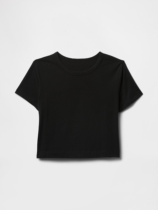 Image number 4 showing, Cotton Jersey Cropped T-Shirt