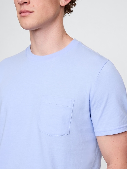 Image number 4 showing, Organic Cotton Pocket T-Shirt